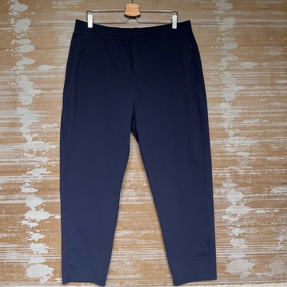 Public Rec All Day Every Day Pants Navy Stretch Athleisure Mens 40 - Picture 2 of 7